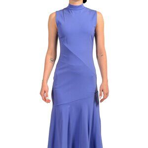 Scuderia Ferrari Women's Purple Stretch Sleeveless A-Line Dress US M IT 42
